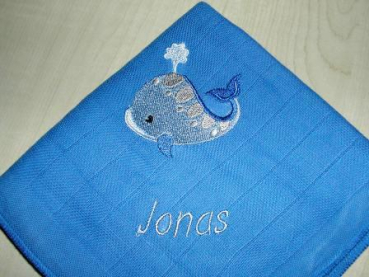 Nuscheli 60x60 Walfisch