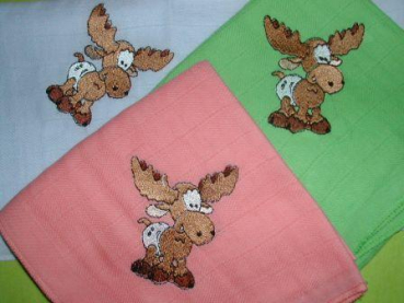 Nuscheli 60x60 Elch