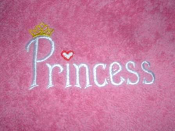 Kapuzenbadetuch PRINCE/PRINCESS