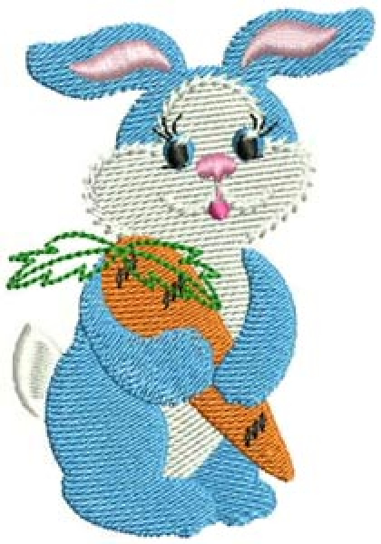 Motiv Hase mit Karotte
