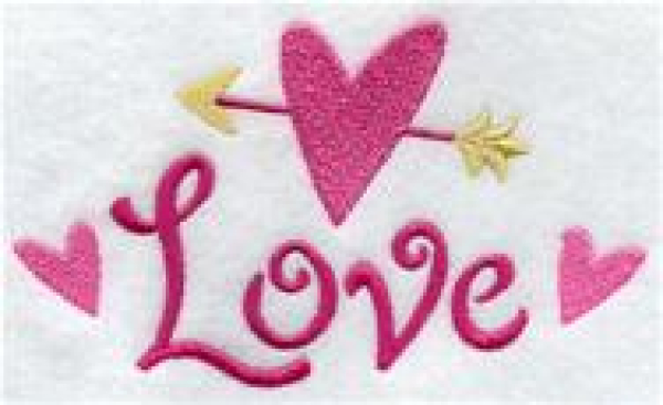 Schriftzug LOVE