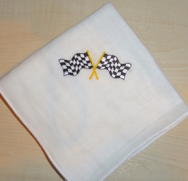 Nuscheli 60x60 Racing Flag