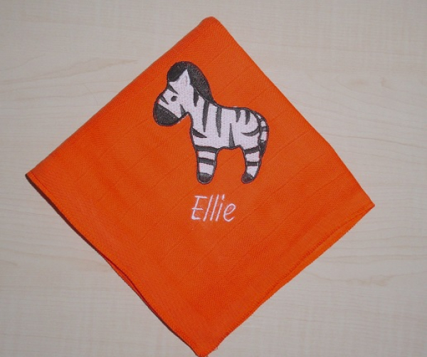 Nuscheli 60x60 Zebra