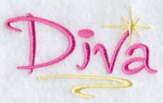 Schriftzug DIVA