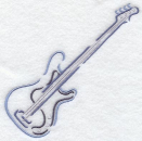 Motiv Bass-Guitar