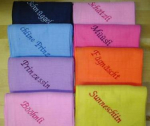 Nuscheli 60x60 Schriftzug diverse