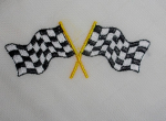 Motiv Renn-Flagge