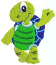 Motiv Schildkröte stehend